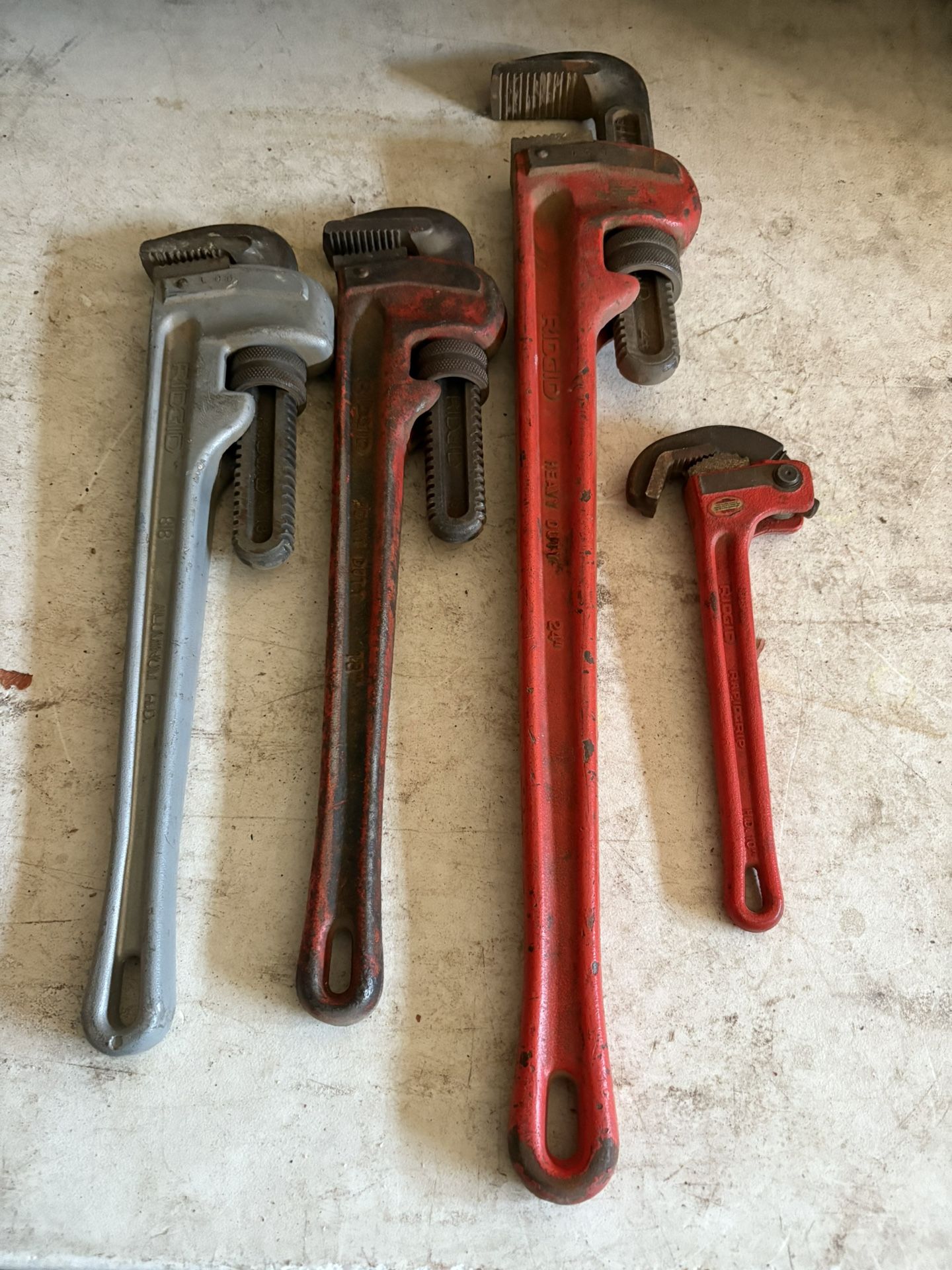 Ridgid Pipe Wrenches 