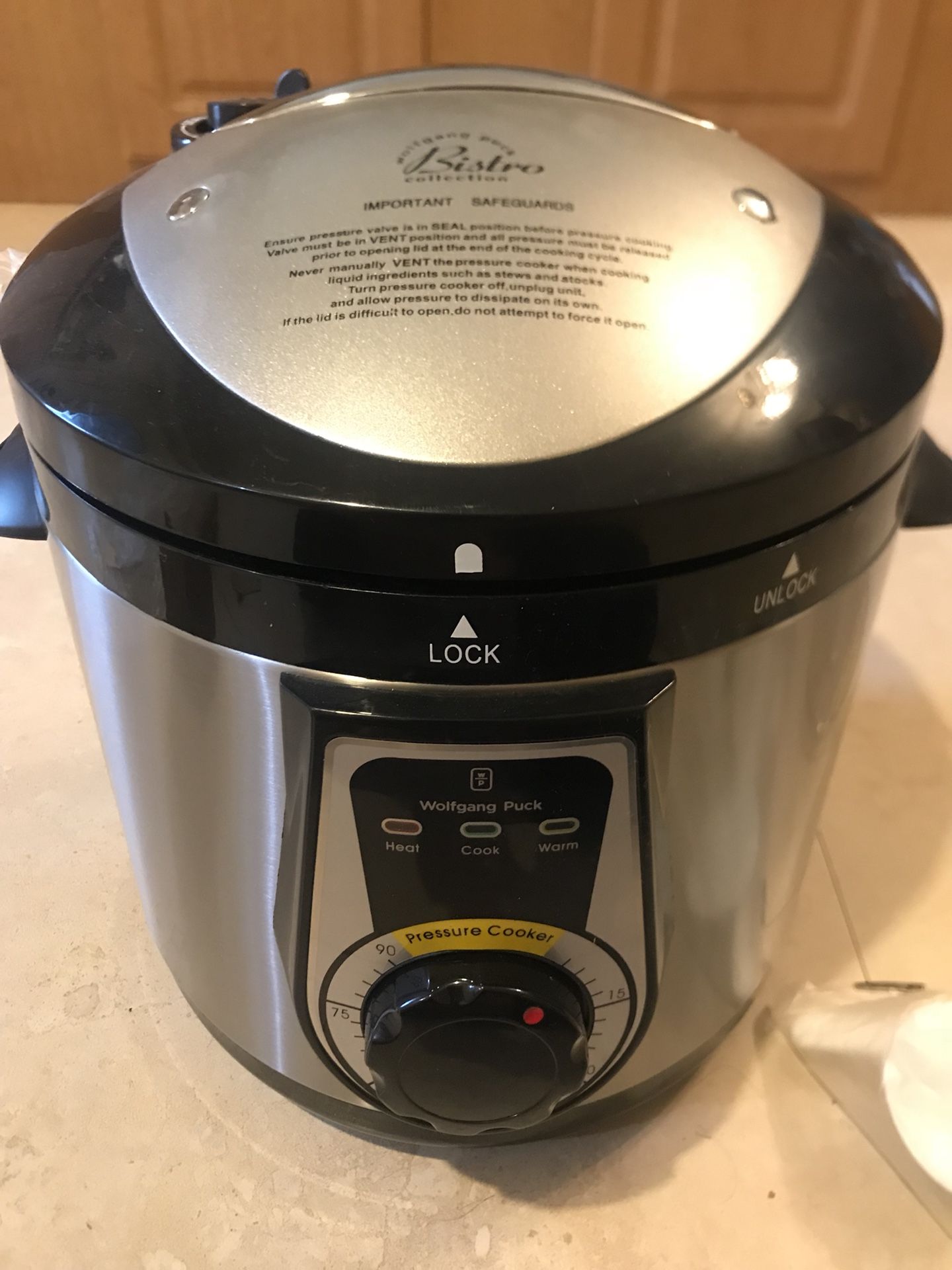 Wolfgang Puck 7 cup Stainless Steel Steamer and Rice Cooker Bistro  Collection