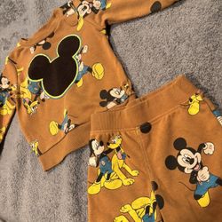 3T - Mickey mouse Outfit 
