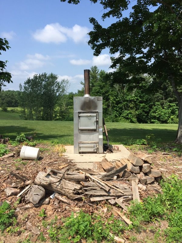 Portage And Main Outdoor Wood Boiler Central Heating Outdoor Wood