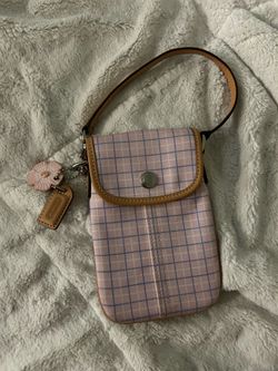Vintage coach wristlet