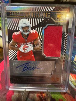 (ARIZONA CARDINALS) Trey Benson RPA Rookie card
