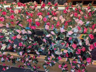 I Have 15 Of These 7 Ft Colorful Rose Vines