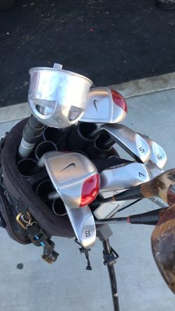 Golf Clubs With Bag And Expensive Accessories All Great Condition 