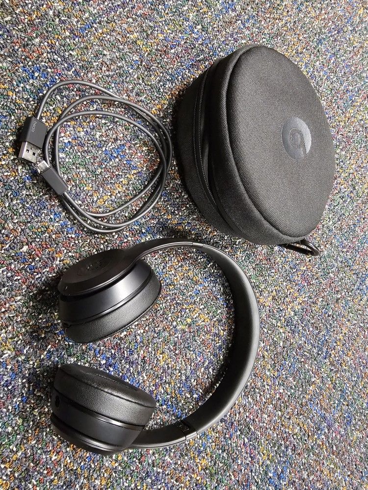 Beats - Solo³ Wireless On-Ear Headphones - Matte Black - $100 OBO