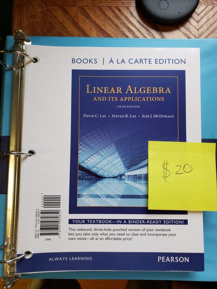Linear Algebra And Its Applications