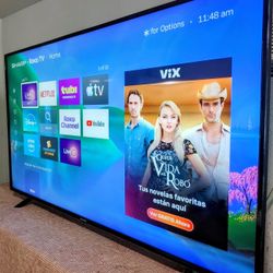 SMART  TV  SHARP  AQUOS  58"  ROKU   4K  LED  HDR   DOLBY   VISION  FULL  UHD  2160p♦️ ( NEGOTIABLE )  🛑DELIVERY  AVAILABLE♦️