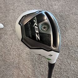 Rocketballz 3 Wood (15 Degrees Stiff) and 3 Hybrid (19 Degrees Stiff)