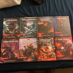 Assorted D&D 5th Edition Books