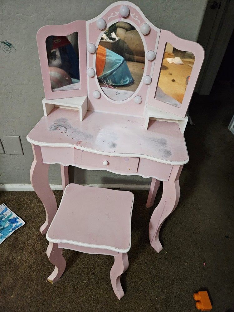Pink Vanity