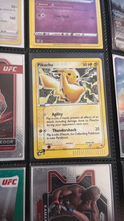 Pikachu 012 2003 Pokemon TCG Promo Holo EX Series Collector's Tin English
