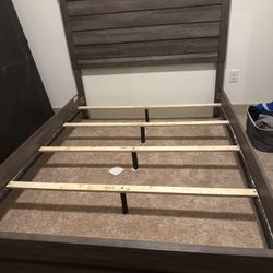 BED FRAME (QUEEN SIZE) $100 OBO