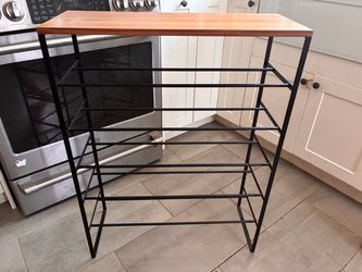 YAMAZAKI Home Six-Tier Shoe Organizer