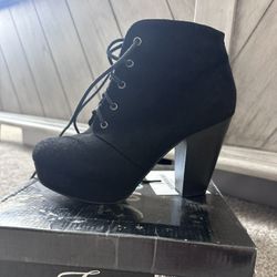 Chunky Heel Boots
