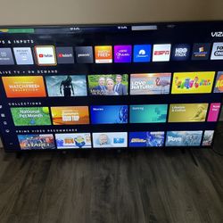 Vizio 65” Smart TV 4K UHD Smart Cast With New Remote Control $250 Firm On Price