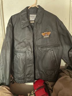 Leather jacket/ liner/ vest
