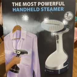 LNIB Rowenta DR81 Handheld Steamer + All Original Accessories 