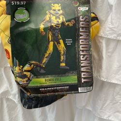 Bumblebee costume child size medium 8H8 years plus new