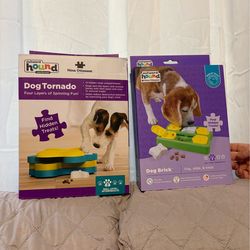 Both for $15 Outward Hound Dog Tornado and Dog Brick