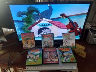 Tom and Jerry DVD Collection – 5 Discs+ Zenith DVD player