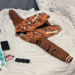 Graphic Bomber Jacket