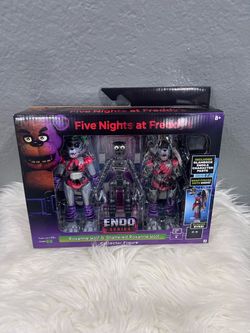 FNAF Endo Series Roxanne Wolf Collector Figure Set