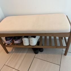 Shoe bench Shoe rack