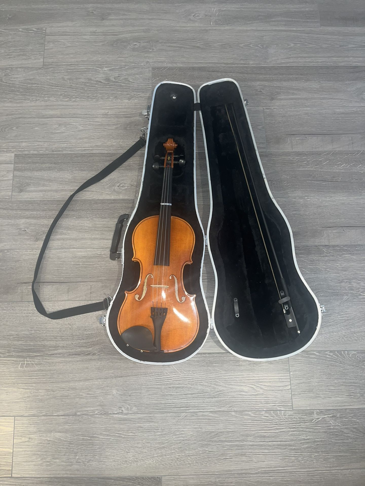 Violin, Case and Bow