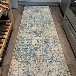 Loloi Rug - Nadia Runner (Aqua/ Navy) 