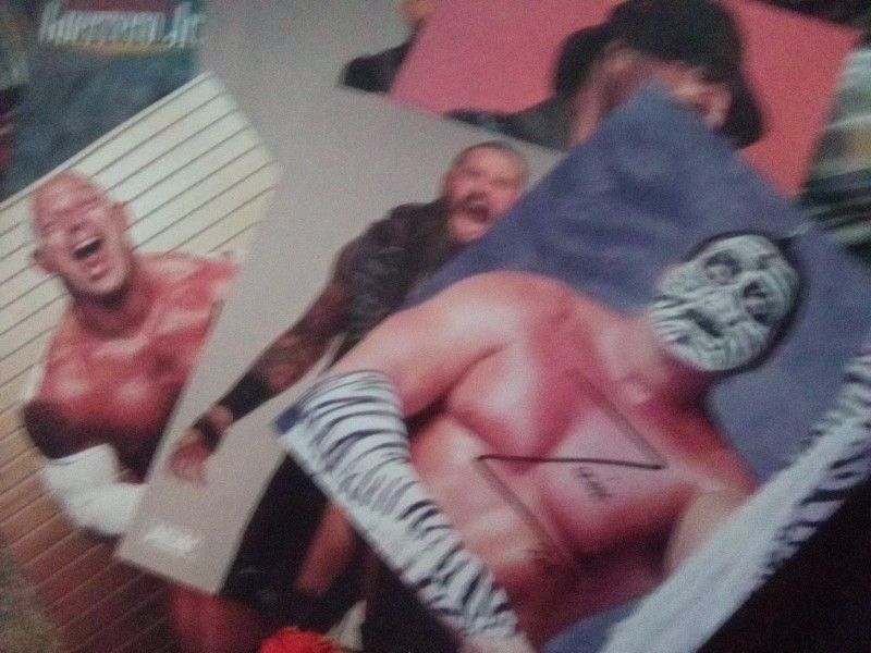 WWE AUTOGRAPHS ASSORTED