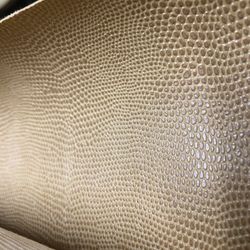 Faux Snake Skin Leather Upholstery Material