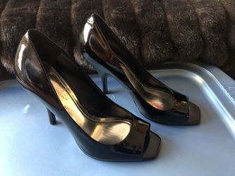 BCBG peep toe Heels Sz 10