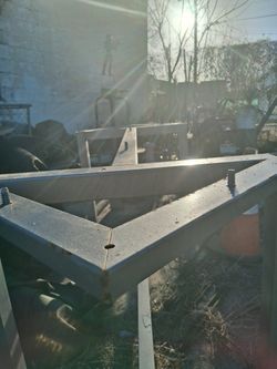 STEEL TABLE STAND FRAME ONLY