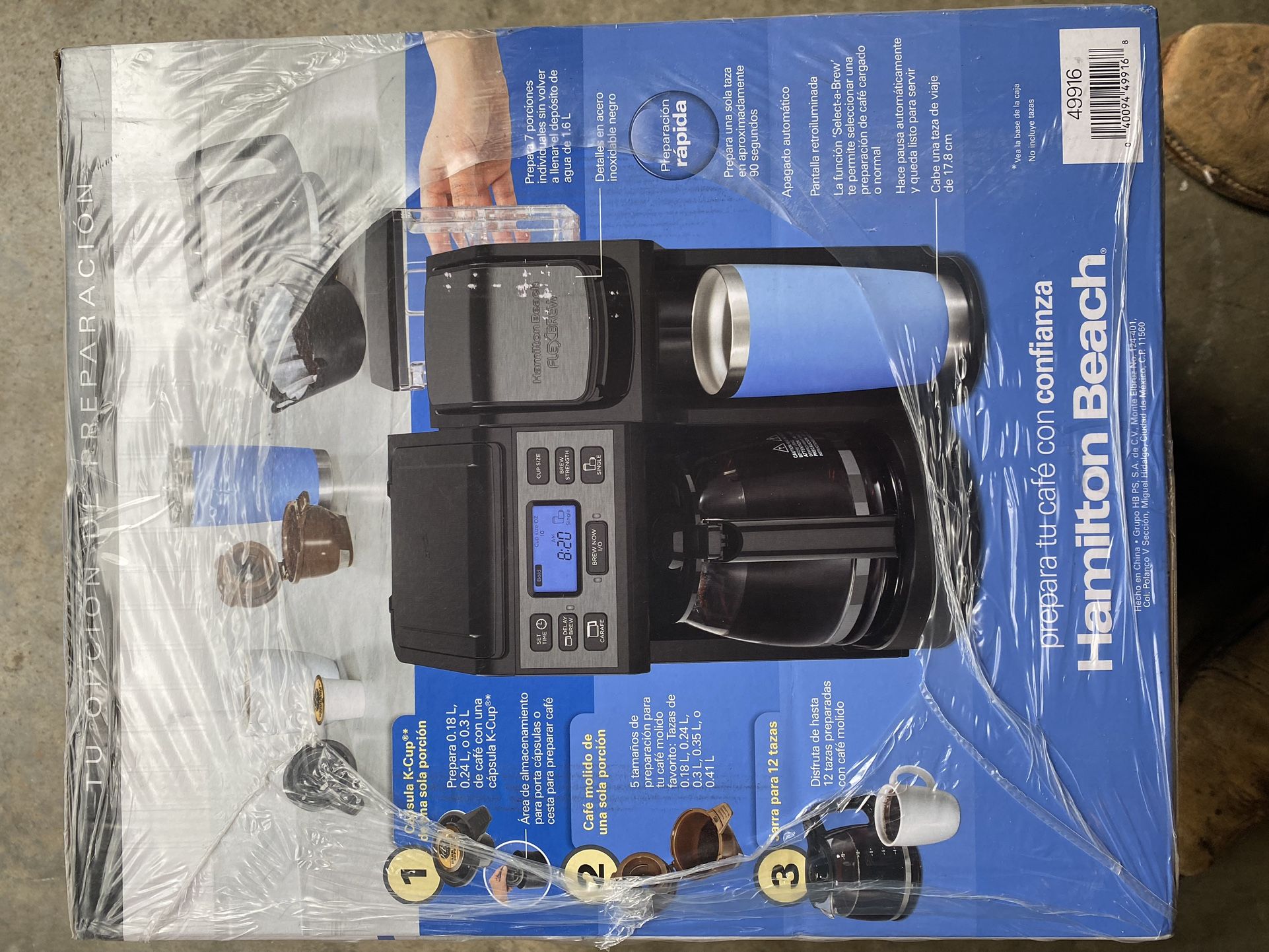 Brand New Coffee Maker In Box Still In Plastic 