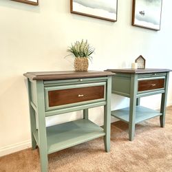 Pair of  Custom Nightstands.