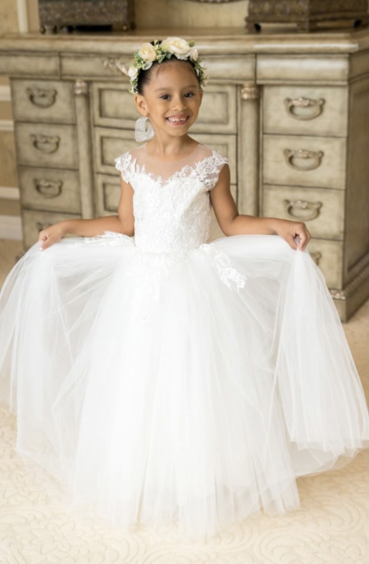 Girl Flower Girl Dress 