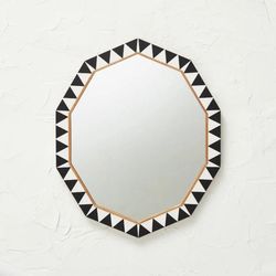 Opalhouse Decorative Black & White Mirror