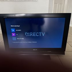 Tv Sony Bravia .  Model # KDL-32L4000 32” . With a fire tv you have a good tv .