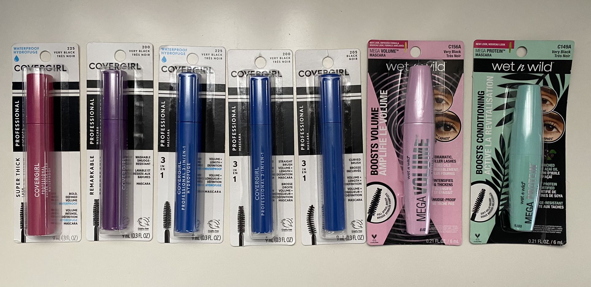 $1 Mascara—CoverGirl & Wet & Wild