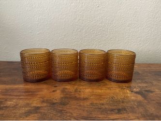 Rock Glasses, Set of 4, 13.5 oz