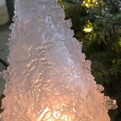 Christmas Tree Light Up Stocking Holder 