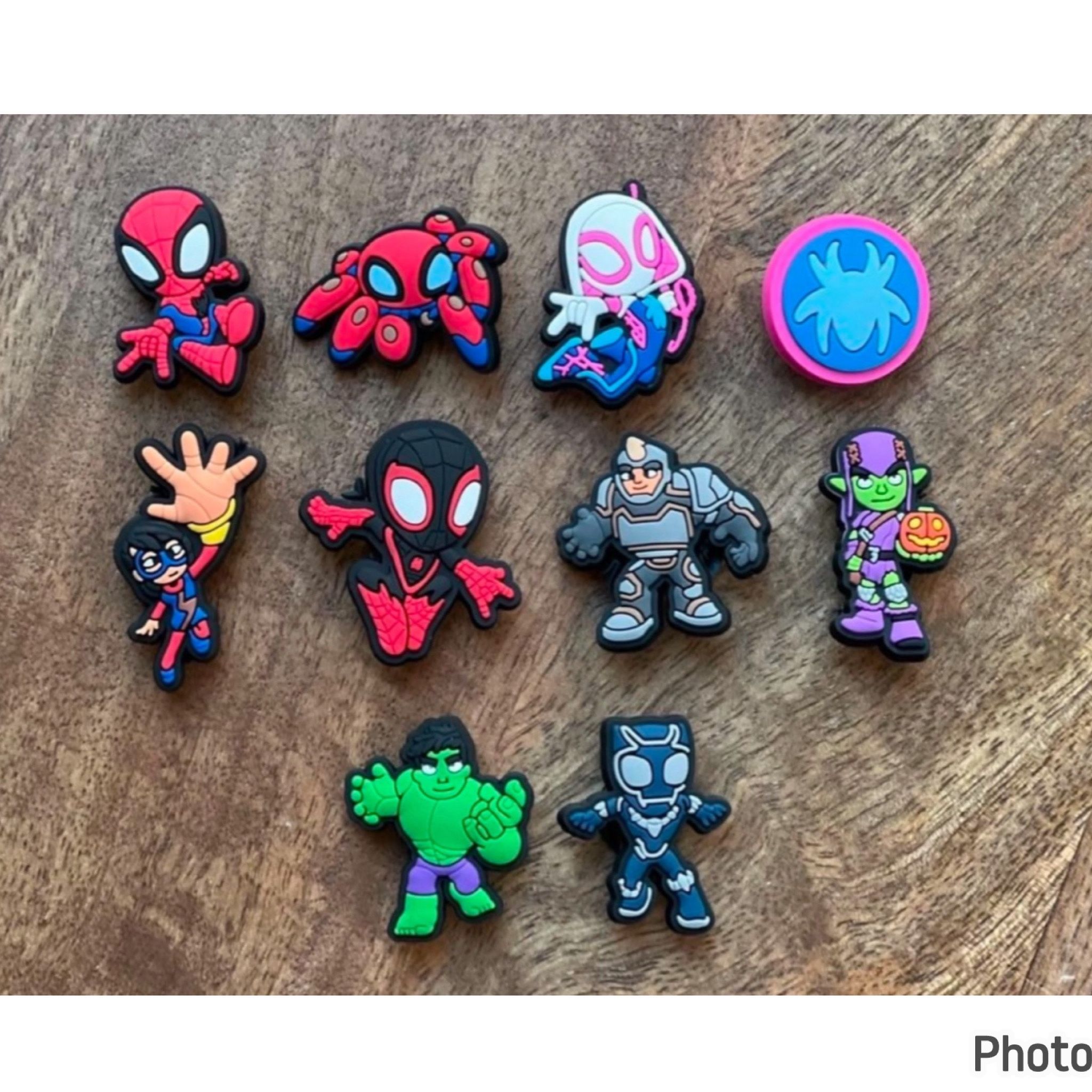 Spidey & Friends, Croc Charms Bundle
