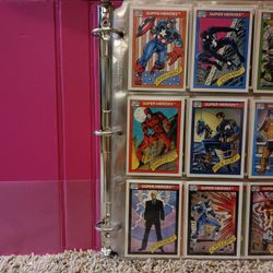 Collectable Marvel Trading Card Set