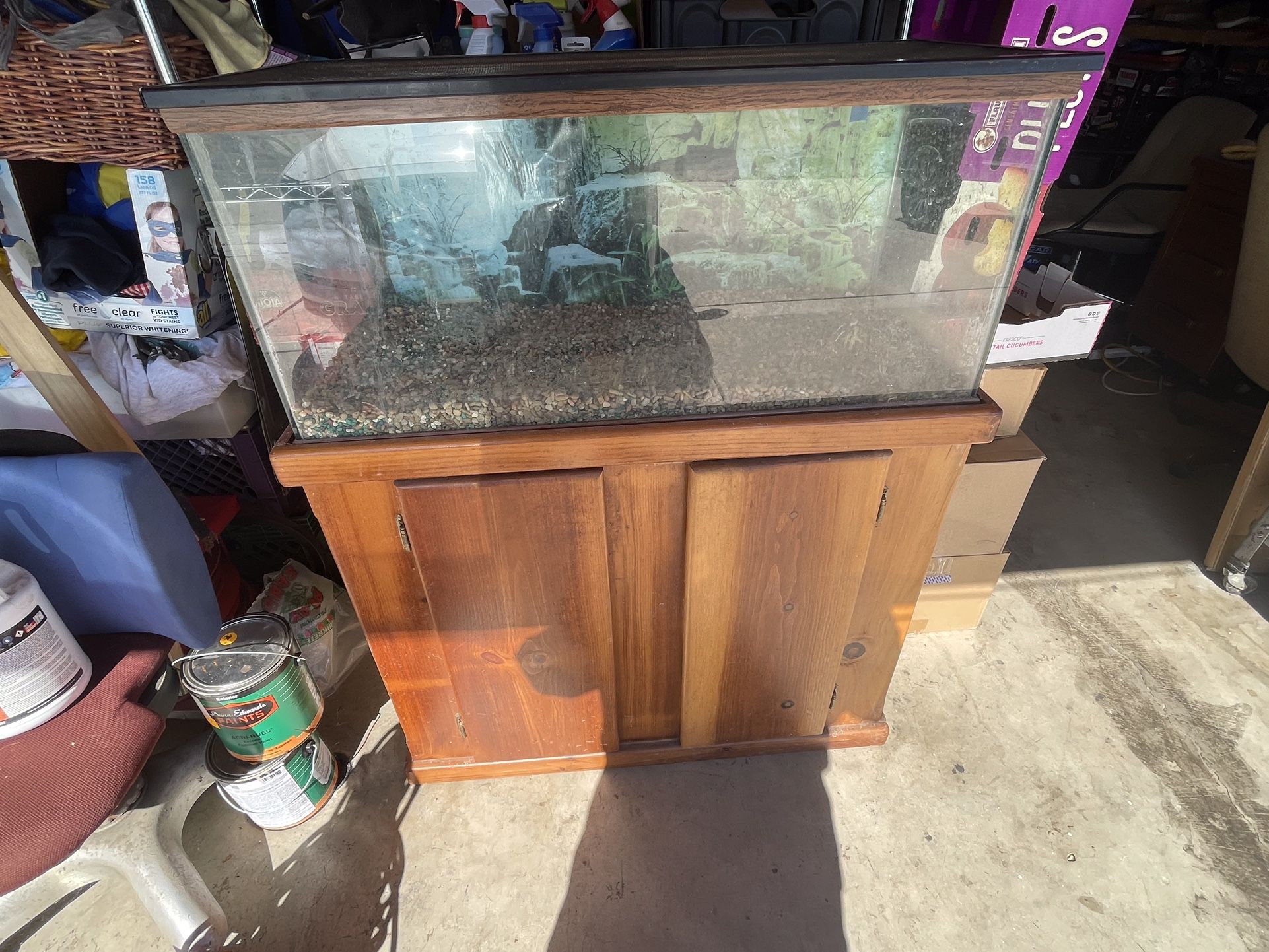 Fish/Reptile Tank And Stand