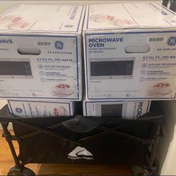 GE Microwave Oven Stainless Steel Finish