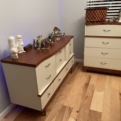 Vintage Mid-Century Dresser Set