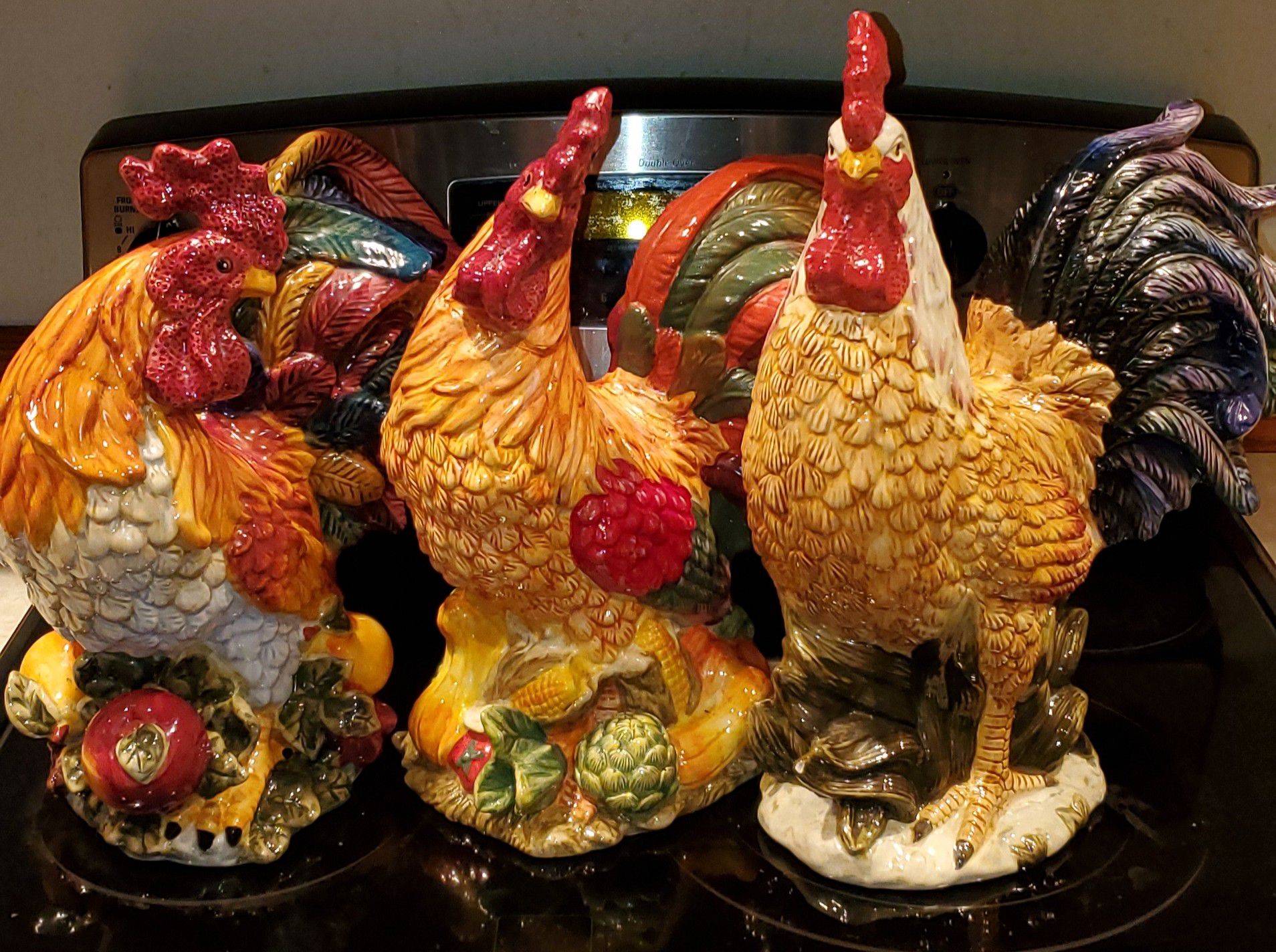 Noble Excellence large Roosters, $25 each