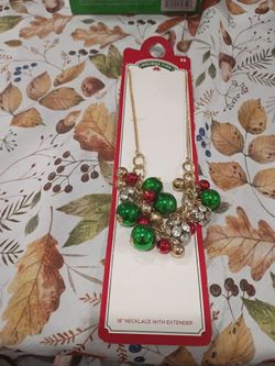 Christmas necklace