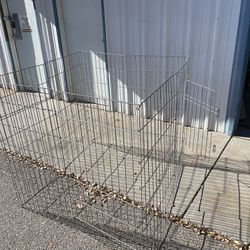 Steel Wire, Dog Kennel With Door – Collapsible