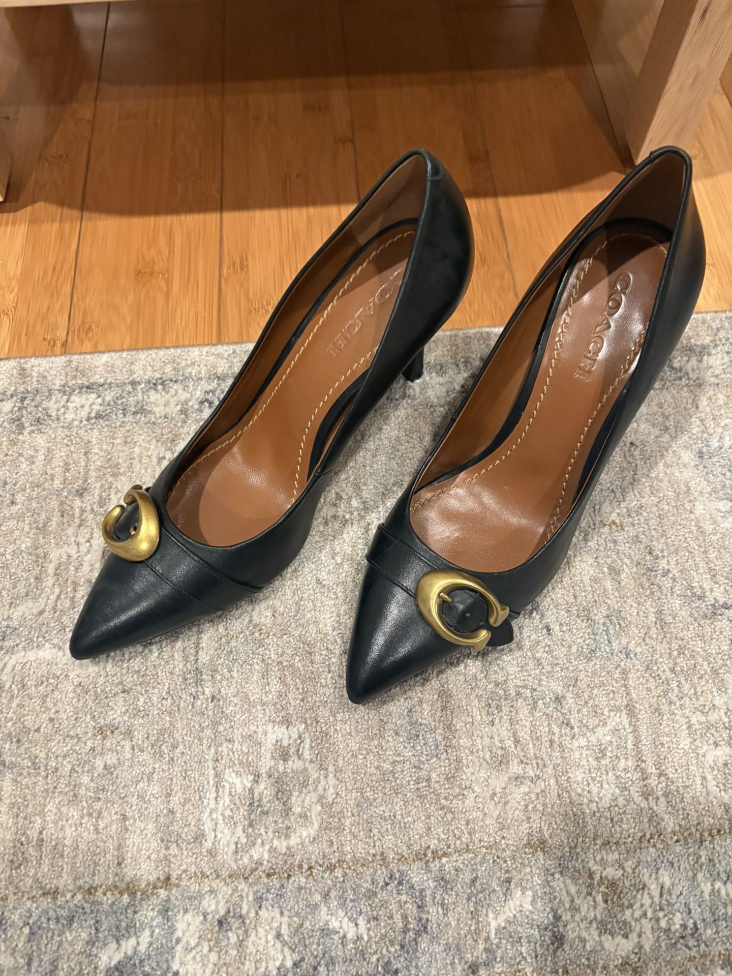 Coach Black High Heels